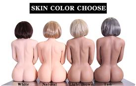 China Manufacture Supplier 163cm European Face Real big boobs sex doll realistic Torso Silicone Real Doll Big For Man from Automatic Woman